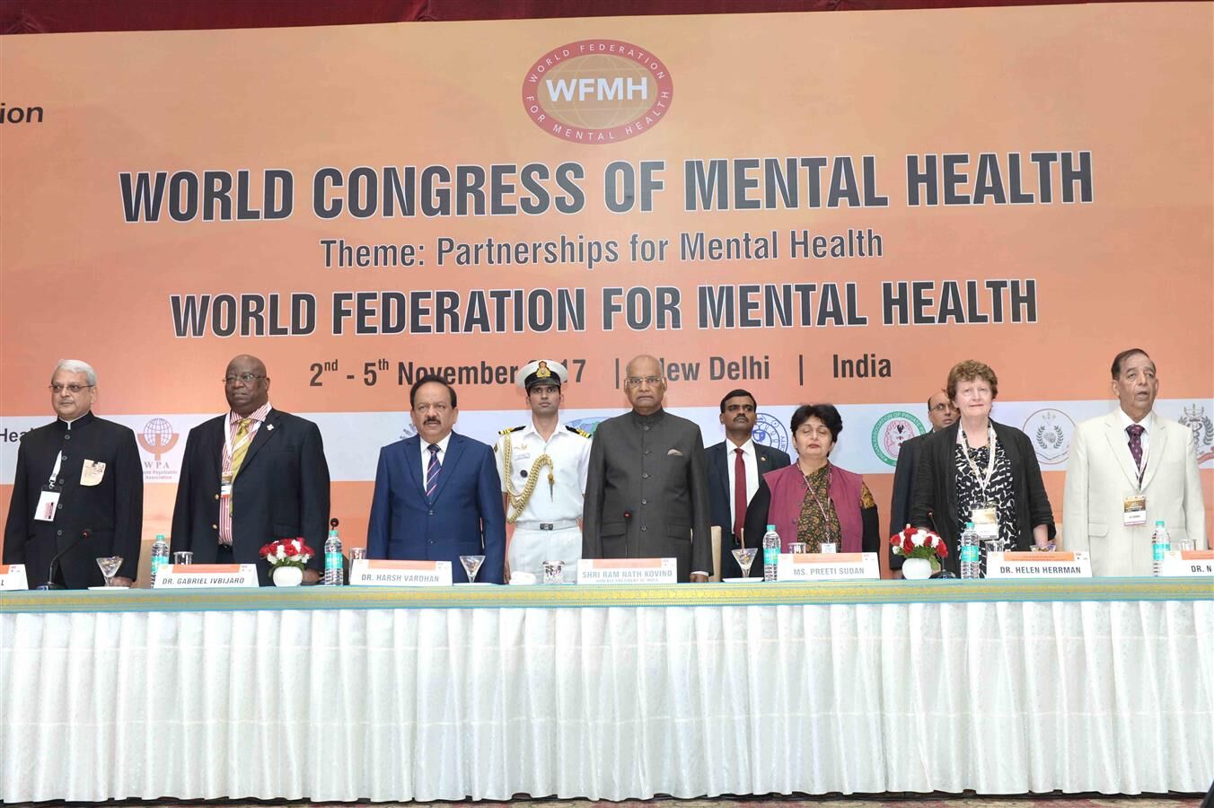 राष्ट्रपति ने किया 21वें विश्व मानसिक स्वास्थ्य सम्मेलन का उद्घाटन