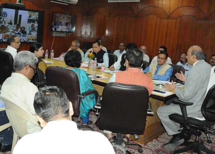 मुख्य सचिव राजीव कुमार ने संभावित सूखे से निपटने हेतु दिए निर्देश