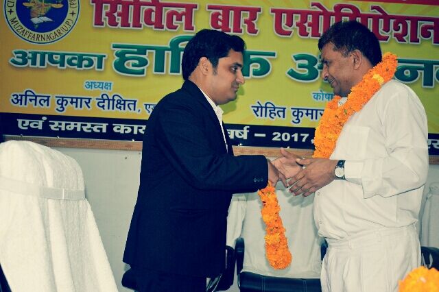 ज़िला जज अली ज़ामिन ने न्याय हित मे कार्य करने का अटूट प्रण लिया.