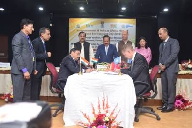 विश्व पर्यावरण दिवस 2018 मात्र प्रतीकात्मक समारोह नहीं बल्कि एक मिशन : डॉ. हर्षवर्धन