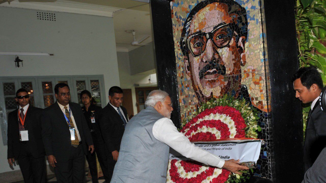 प्रधानमंत्री ने बंगबंधु शेख मुजीबुर रहमान को उनकी 100 वीं जयंती पर दी श्रद्धांजलि