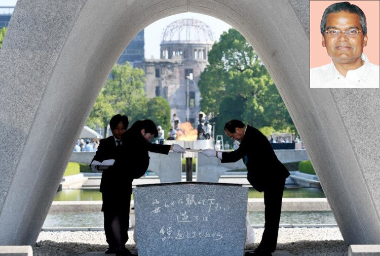 6 अगस्तः हिरोशिमा में परमाणु हमले में मारे गये लोगों को श्रद्धांजलि का दिन