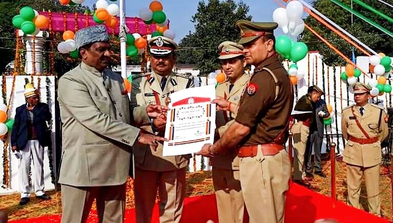 Adesh Tyagi gets Chief Ministers Excellent Service Medal for good policing