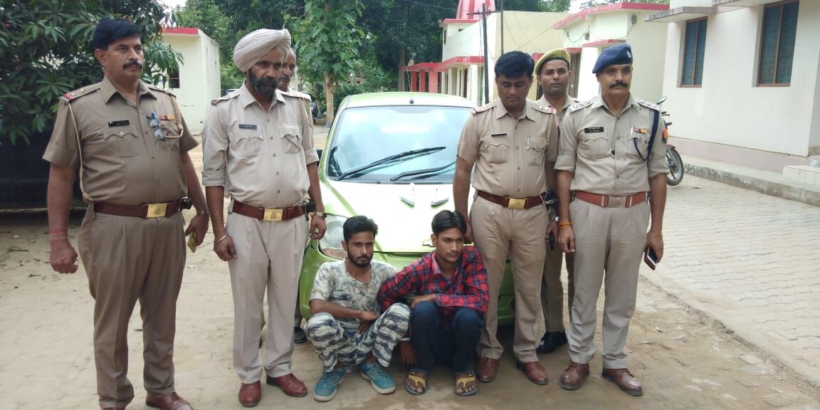 दो शातिर बदमाशों को मुठभेड़ के बाद ककरौली पुलिस ने गिरफ्तार किया दो शातिर बदमाशों को मुठभेड़ के बाद ककरौली पुलिस ने गिरफ्तार किया