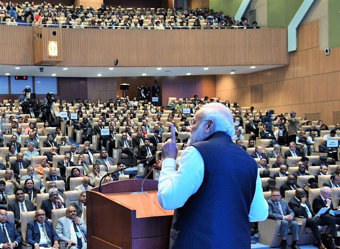 पीएम नरेंद्र मोदी ने अंतर्राष्ट्रीय न्यायिक सम्मेलन 2020 को सम्बोधित किया