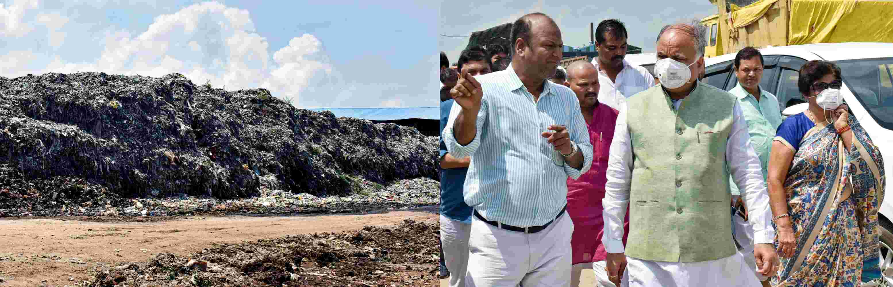 विशेष अभियान चलाकर खाली प्लाटों से कूड़ा हटाया जाय : नगर विकास मंत्री आशुतोष  टण्डन