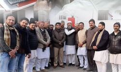 सर्वदलीय संघर्ष समिति ने सांसद हाजी फज़लुर्रहमान के नेतृत्व में की एसएसपी दिनेश कुमार प्रभु से मुलाक़ात