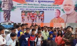 लौह पुरुष सरदार पटेल की जयंती पर राष्ट्रीय एकता के लिए दौड़ा मुजफ्फरनगर