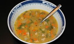चिकन वेज सूप