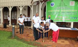 परमाणु ऊर्जा विभाग ने मनाया योग और कल्‍याण का उत्‍सव