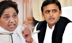 सपा बसपा के बीच हो सकता है गठबंधन सपा बसपा के बीच हो सकता है गठबंधन