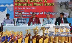 श्रीराम काॅलेज के वार्षिक खेल-कूद समारोह का  समापन